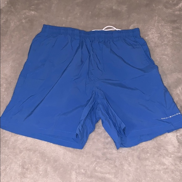 Columbia PFG Shorts (Medium/Blue) - Picture 1 of 3